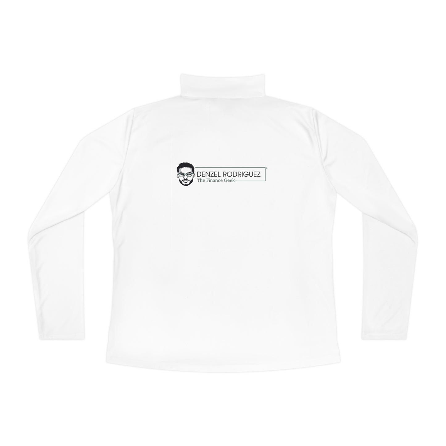 Ladies Quarter-Zip Pullover - Run The Numbers