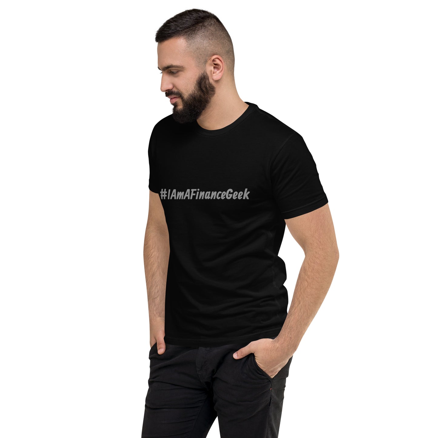 #IAmAFinanceGeek Men's Next Level T Shirt