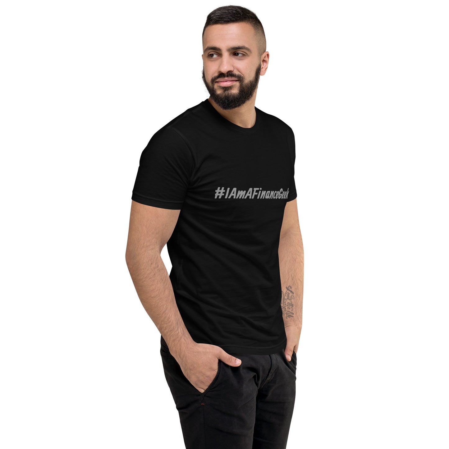 #IAmAFinanceGeek Men's Next Level T Shirt