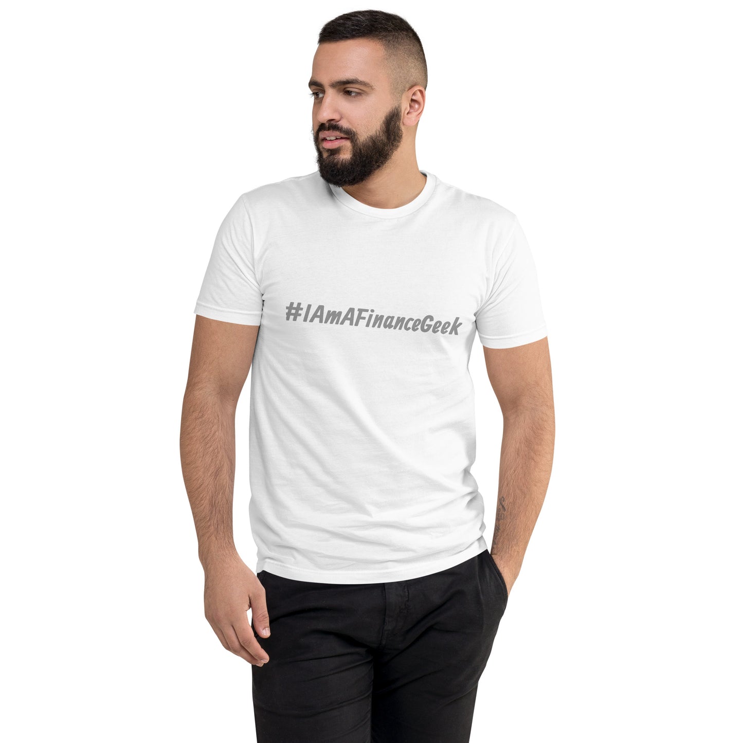#IAmAFinanceGeek Men's Next Level T Shirt