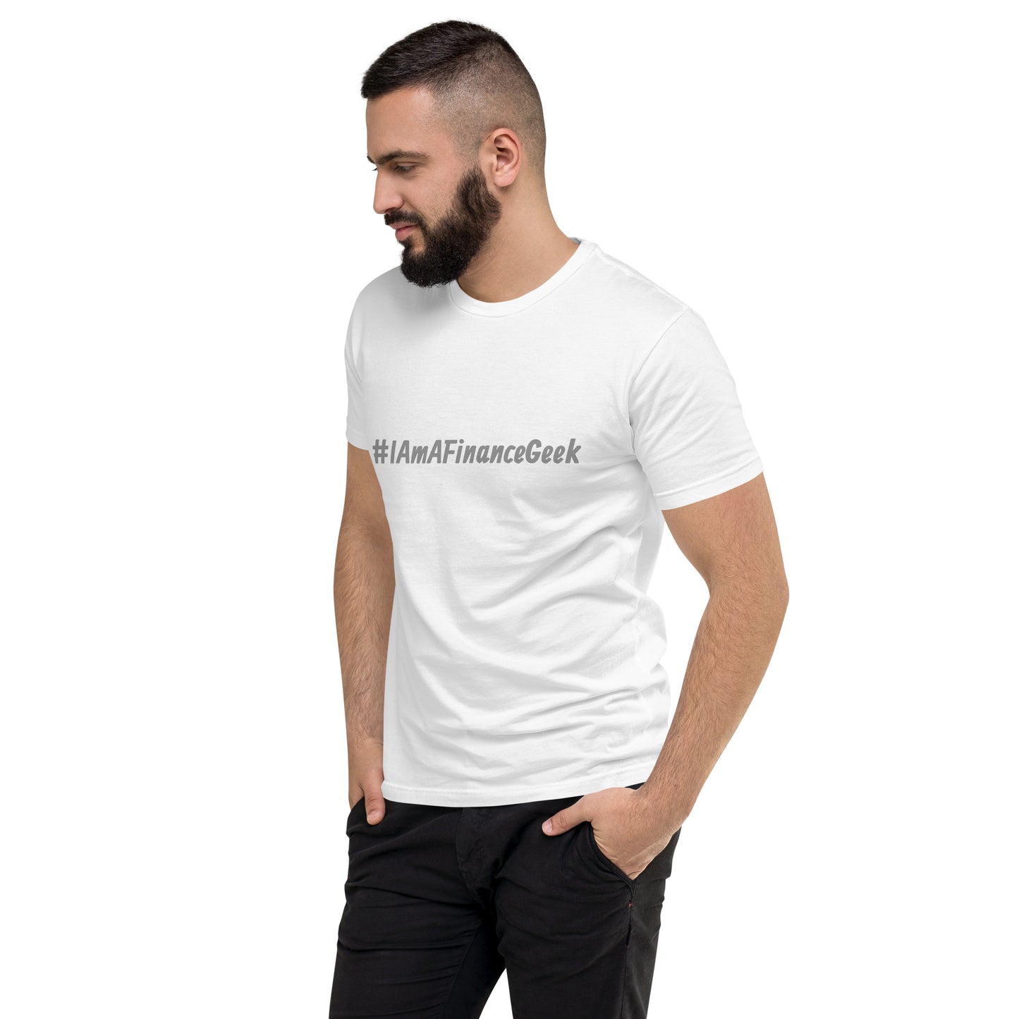 #IAmAFinanceGeek Men's Next Level T Shirt