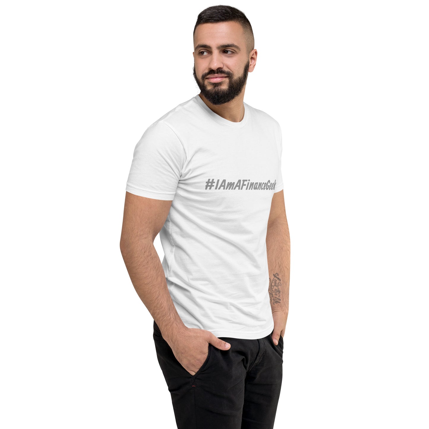 #IAmAFinanceGeek Men's Next Level T Shirt