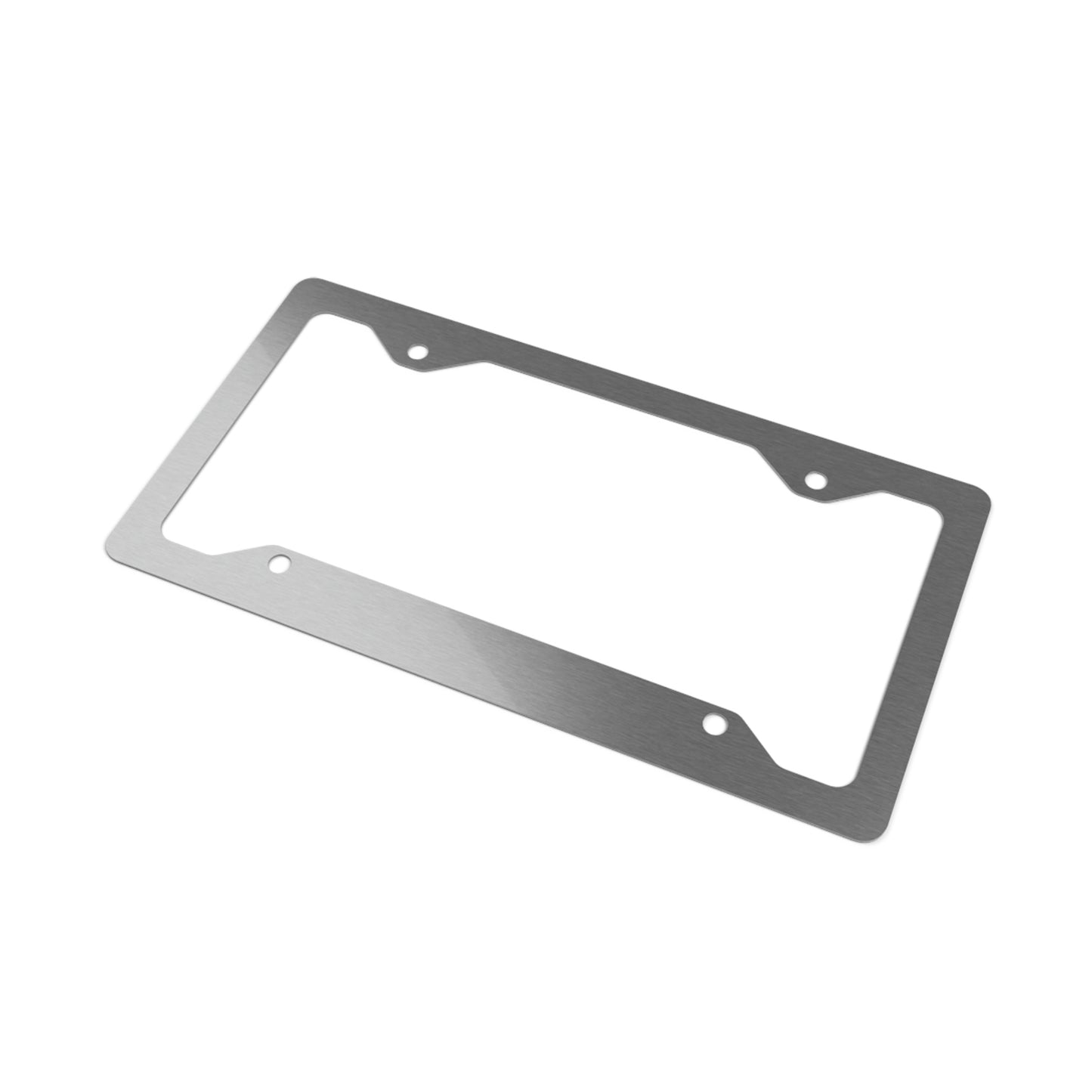 Metal License Plate Frame - #TheFinanceGeek