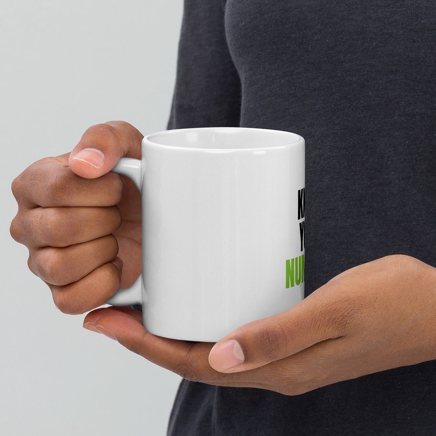 Know Your Numbers - White Coffee Mug